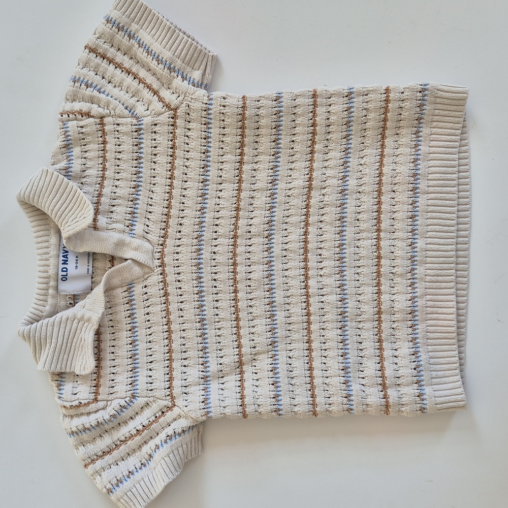 Old Navy Striped Knit Baby Set - Picture 6 of 8